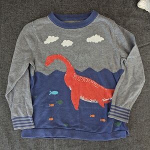 Mini Boden Loch Ness Monster Cotton Cashmere Sweater